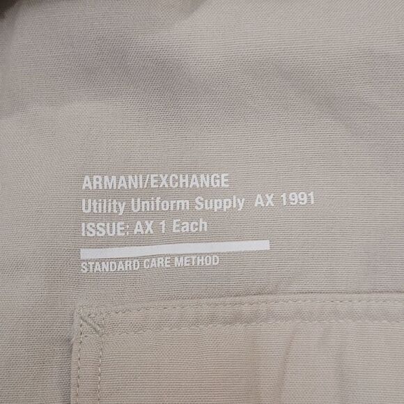 ARMANI Sand Color Casual Shirt - Picture 4 of 5